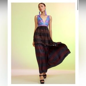 Cynthia Rowley Juna Silk Maxi Dress